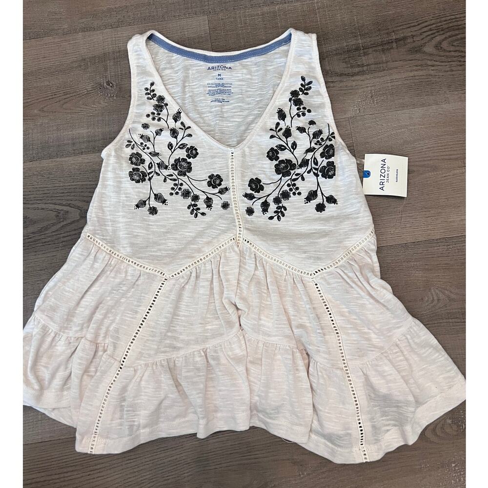 NWT Arizona Boho Tiered Tank Top